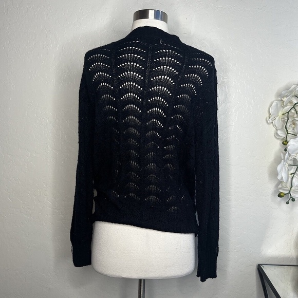 vintage pierre cardin knit buttons cardigan size 40 - Picture 3 of 5